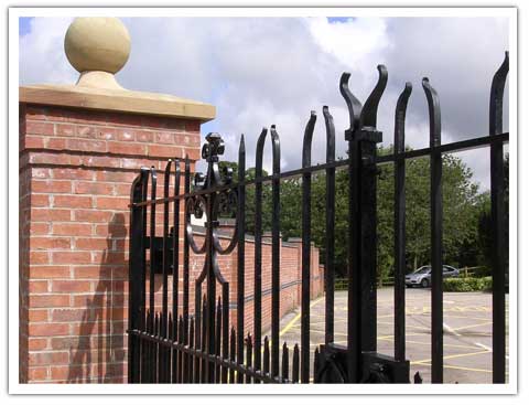 Woodhead Hall Gates