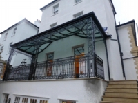 covered balcony