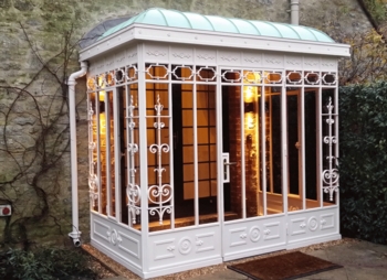 Glazed Porch at Le Manoir