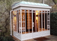 Glazed Porch at Le Manoir