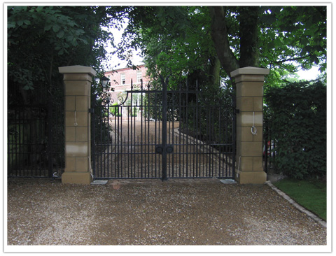 C 19th Entrance Gates