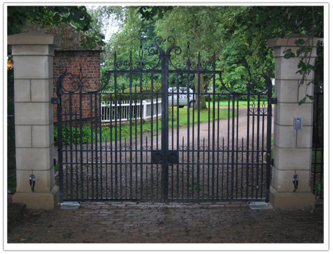 C 19th Entrance Gates
