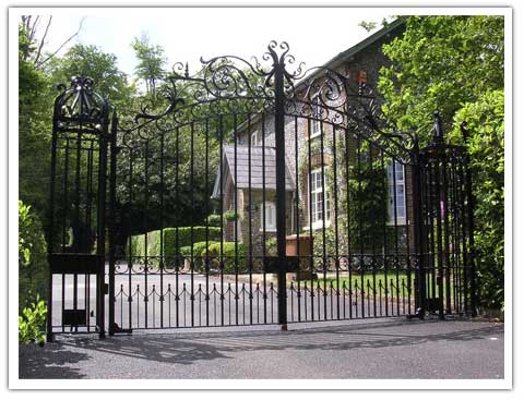 Georgian Arch Top Gate