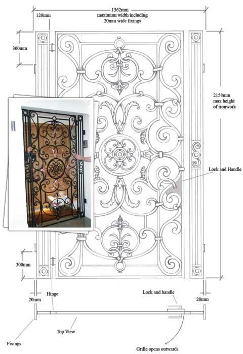 Door Grille