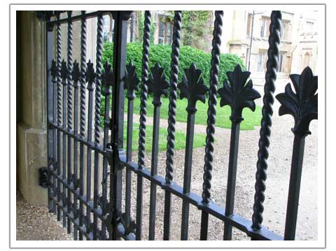 Knebworth Gates detail