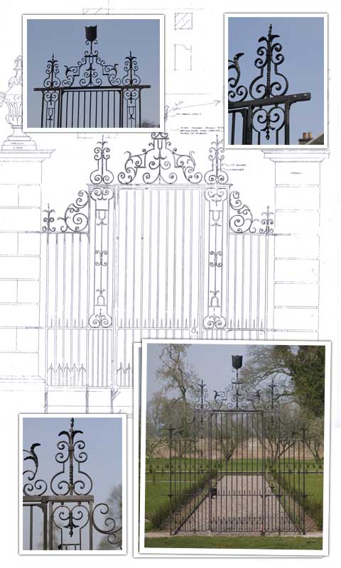 Jordanstone House Gate Drawing and Photograph Details