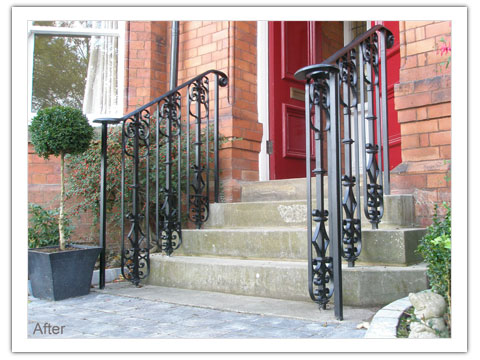 Victorian Door Handrails