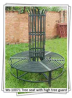 tall backed tree seat